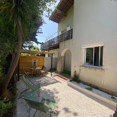 Rez De Avec Jardinet Proche De La Apartamento Hyères